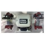 Corded Tool Lot- Senco Air Compressor, Bench Grinder and Angle Grinder Corded Tool Lot- Senco Air Compressor, Bench Grinder and Angle Grinder
