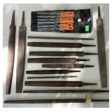 Garage Collection of Die and Tap Set, Metal Files, Hobby Knife Sets, Vintage Planer, Vintage Andy Aluminum Snips, Vintage Mora Hunting Knife and Mat Knives Garage Collection of Die and Tap Set, Metal Files, Hobby Knife Sets, Vintage Planer, Vintage Andy Aluminum Snips, Vintage Mora Hunting Knife and Mat Knives
