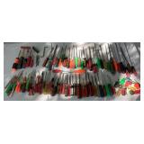 Giant Assortment of Flat Head Screw Drivers Giant Assortment of Flat Head Screw Drivers