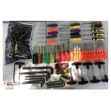 Collection of Various Allen Wrenches/Hex Keys, Torx Drivers and Standard & Metric Nut Drivers Collection of Various Allen Wrenches/Hex Keys, Torx Drivers and Standard & Metric Nut Drivers