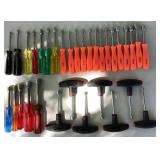 Collection of Various Allen Wrenches/Hex Keys, Torx Drivers and Standard & Metric Nut Drivers Collection of Various Allen Wrenches/Hex Keys, Torx Drivers and Standard & Metric Nut Drivers
