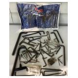 Collection of Various Allen Wrenches/Hex Keys, Torx Drivers and Standard & Metric Nut Drivers Collection of Various Allen Wrenches/Hex Keys, Torx Drivers and Standard & Metric Nut Drivers