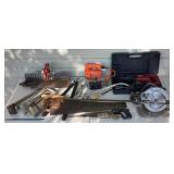 Various Saws - Corded and Hand with Lopper and Hand Winch Various Saws - Corded and Hand with Lopper and Hand Winch