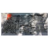 Enormous Collection of Assorted Open End, Box End and Box End Ratchet Wrenches Enormous Collection of Assorted Open End, Box End and Box End Ratchet Wrenches
