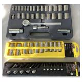 Large Assortment of Metric Sockets and Wrenches Large Assortment of Metric Sockets and Wrenches
