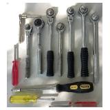 Large Assortment of Metric Sockets and Wrenches Large Assortment of Metric Sockets and Wrenches