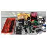 Corded Drill Collection with many assorted Drill Bits and Accessories Corded Drill Collection with many assorted Drill Bits and Accessories