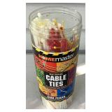 Collection of 14 Gauge Extension Cords, Wire Strippers, Various Cable Ties, Cord Reels and Voltage Tester Collection of 14 Gauge Extension Cords, Wire Strippers, Various Cable Ties, Cord Reels and Voltage Tester