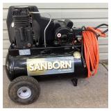 Sanborn 20 Gal Air Compressor and Air Tools Sanborn 20 Gal Air Compressor and Air Tools