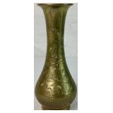 Brass Collection of 14 Small Brass Bells and 7.5" Vase Brass Collection of 14 Small Brass Bells and 7.5" Vase
