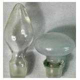 17 Decorative Stoppers - Glass and Ceramic 17 Decorative Stoppers - Glass and Ceramic