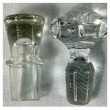 17 Decorative Stoppers - Glass and Ceramic 17 Decorative Stoppers - Glass and Ceramic