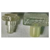 17 Decorative Stoppers - Glass and Ceramic 17 Decorative Stoppers - Glass and Ceramic