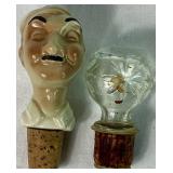 17 Decorative Stoppers - Glass and Ceramic 17 Decorative Stoppers - Glass and Ceramic