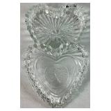 Collection of 11 Glass Ring Holders and Small Jewelry Keepers Collection of 11 Glass Ring Holders and Small Jewelry Keepers