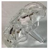 Collection of 11 Glass Ring Holders and Small Jewelry Keepers Collection of 11 Glass Ring Holders and Small Jewelry Keepers