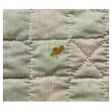 Vintage Twin Size Patchwork Quilt 64" x 88"