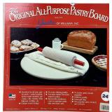 Lefse Bundle - Vintage 24" Jacobs Original Pastry Board and Lokstak Larger Diameter Rolling Pin Lefse Bundle - Vintage 24" Jacobs Original Pastry Board and Lokstak Larger Diameter Rolling Pin