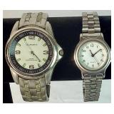 12 Mens Silver & Gold Toned Watches including Casio Calculator Watch 12 Mens Silver & Gold Toned Watches including Casio Calculator Watch