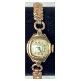 Four Vintage Ladies Watches - Bulova, Elgin, Enzo 17 Jewels and Buren Four Vintage Ladies Watches - Bulova, Elgin, Enzo 17 Jewels and Buren