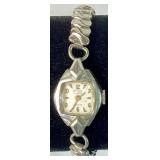 Four Vintage Ladies Watches - Bulova, Elgin, Enzo 17 Jewels and Buren Four Vintage Ladies Watches - Bulova, Elgin, Enzo 17 Jewels and Buren