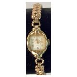 Four Vintage Ladies Watches - Bulova, Elgin, Enzo 17 Jewels and Buren Four Vintage Ladies Watches - Bulova, Elgin, Enzo 17 Jewels and Buren