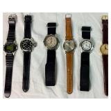 Collection of Mens Watches - Different Brands and Styles - Many Vintage Collection of Mens Watches - Different Brands and Styles - Many Vintage
