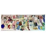 Vintage Collection of Handkerchiefs with lace, embroidery and floral details Vintage Collection of Handkerchiefs with lace, embroidery and floral details