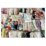 Vintage Collection of Handkerchiefs with lace, embroidery and floral details Vintage Collection of Handkerchiefs with lace, embroidery and floral details