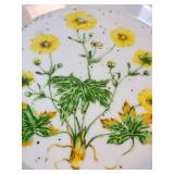 Vintage Wildflower Stoneware Collection from Japan - Includes: 6 Mugs, 6 Plates, 6 Sauce Bowls Vintage Wildflower Stoneware Collection from Japan - Includes: 6 Mugs, 6 Plates, 6 Sauce Bowls
