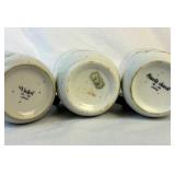 Vintage Wildflower Stoneware Collection from Japan - Includes: 6 Mugs, 6 Plates, 6 Sauce Bowls Vintage Wildflower Stoneware Collection from Japan - Includes: 6 Mugs, 6 Plates, 6 Sauce Bowls