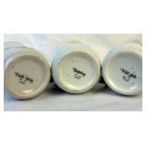 Vintage Wildflower Stoneware Collection from Japan - Includes: 6 Mugs, 6 Plates, 6 Sauce Bowls Vintage Wildflower Stoneware Collection from Japan - Includes: 6 Mugs, 6 Plates, 6 Sauce Bowls