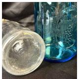 Large Collection of Vintage and Antique Canning Jars- Many with Bails and Lids - Includes: Atlas, Amazon, Ball, McDonald, and Diamond Brand