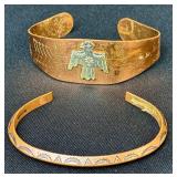 Collection of Copper Jewelry - Bracelets and Earrings Collection of Copper Jewelry - Bracelets and Earrings
