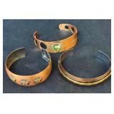 Collection of Copper Jewelry - Bracelets and Earrings Collection of Copper Jewelry - Bracelets and Earrings