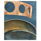 Collection of Copper Jewelry - Bracelets and Earrings Collection of Copper Jewelry - Bracelets and Earrings