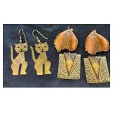 Collection of Copper Jewelry - Bracelets and Earrings Collection of Copper Jewelry - Bracelets and Earrings
