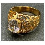 Collection of 18K GE Cocktail Rings Collection of 18K GE Cocktail Rings