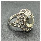 Collection of 18K GE Cocktail Rings Collection of 18K GE Cocktail Rings