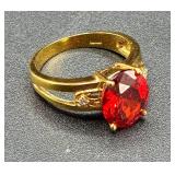 Collection of 18K GE Cocktail Rings Collection of 18K GE Cocktail Rings