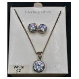 Sterling Silver Necklace and Earring Sets Sterling Silver Necklace and Earring Sets