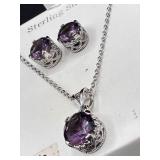 Sterling Silver Necklace and Earring Sets Sterling Silver Necklace and Earring Sets