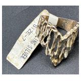 Sterling Silver Rings - Size 7 - Total Weight 1.127oz Sterling Silver Rings - Size 7 - Total Weight 1.127oz