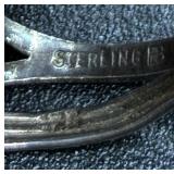 Sterling Silver Rings - Sizes 5 and 6 Total Weight -0.484oz Sterling Silver Rings - Sizes 5 and 6 Total Weight -0.484oz