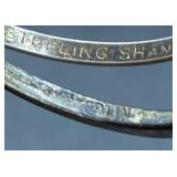 Sterling Silver Rings - Sizes 5 and 6 Total Weight -0.484oz Sterling Silver Rings - Sizes 5 and 6 Total Weight -0.484oz