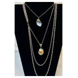 Grand Bundle of Silver Tone Necklaces and Bracelets Grand Bundle of Silver Tone Necklaces and Bracelets