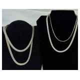 Grand Bundle of Silver Tone Necklaces and Bracelets Grand Bundle of Silver Tone Necklaces and Bracelets