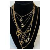 Large Assortment of Gold Tone Necklaces and Bracelets Large Assortment of Gold Tone Necklaces and Bracelets