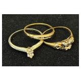 Three 14K Gold Rings