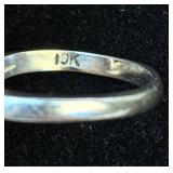 10K Gold Ring and Earring Bundle 10K Gold Ring and Earring Bundle